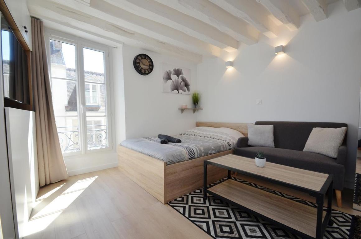 Le Petit France - Hyper Centre De Fontainebleau - Proche Insead Apartman Kültér fotó